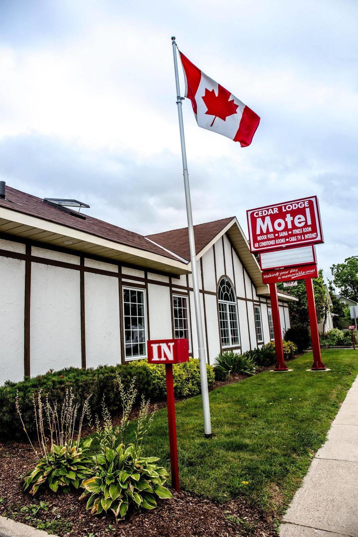 Cedar Lodge Motel Goderich Eksteriør billede